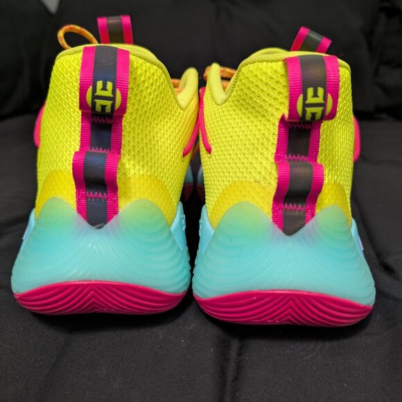 Adidas Harden Stepback 3 - US 11.5 - Yellow Pink - Picture 2 of 4